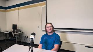 Boise State quarterback Maddux Madsen talks after a 4221 win against San Jose State [upl. by Attevaj489]