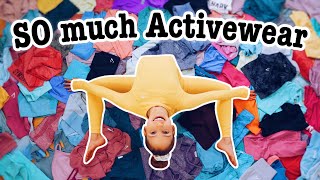 My INSANE Activewear Collection  Flexibility TikTok ft Gymshark [upl. by Cogan]