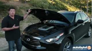 2013 Infiniti FX50 Test Drive amp Luxury Crossover Video Review [upl. by Gylys]