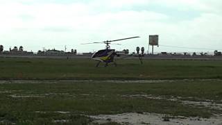 HK600GT 3D RC Helicopter Maiden Flight [upl. by Lateh]