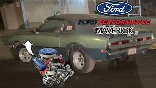 1969 12 Ford Maverick 351W Swap First Drive in 20 Years [upl. by Benildas]