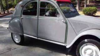 1957 CITROEN 2CV COMPLETELY ORIGINALRESTORED BY MG MOTORING video 3 [upl. by Onfroi]