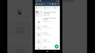 How to use camscanner to create and share documents in pdf [upl. by Shields]
