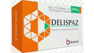 DELISPAZ Capsule Mebeverine Hydrochloride BP 200 mg [upl. by Suneya]