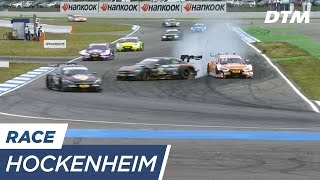 Maro Engel does a Pirouette  DTM Hockenheim 2017 [upl. by Yrotciv]