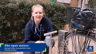 Parkville Sustainability Tour Bike repair stations [upl. by Kcorb]