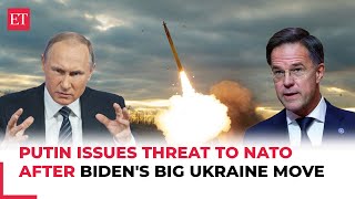 World war 3 soon Putin issues big threat to NATO after Biden allows Kyiv to use longrange weapons [upl. by Ardnikal]