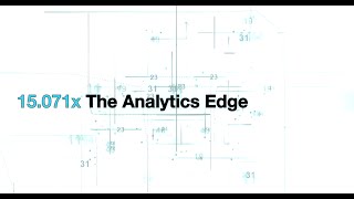 The Analytics Edge  MITx on edX  Course About Video [upl. by Alix]