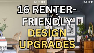 16 RENTERFRIENDLY Design Upgrades You Wont Regret Trying [upl. by Kerr]