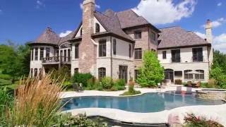 FOR SALE 14200 Square Foot Barrington Hills Home on 123 Acres [upl. by Nivrac605]