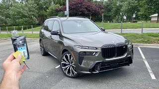 2025 BMW X7 M60i Start Up Exhaust Test Drive Walkaround POV and Review [upl. by Sears102]