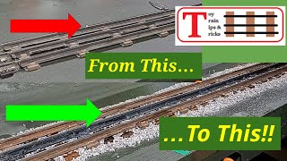 How To Make Tinplate Track More Realistic [upl. by Nodlew]