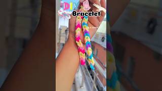 Diy best fir for you partner and friends ❤️diyfriendshipbandcouplebracletbraclettrendingblaclet [upl. by Ennaillek]