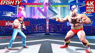 Terry vs Zangief Hardest AI  Street Fighter 6 [upl. by Aneet]