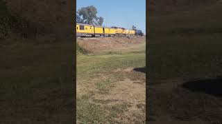 Union Pacific 4014 in Checotah Oklahoma [upl. by Yemiaj]