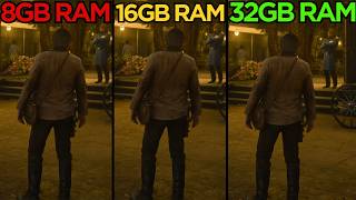 8GB RAM VS 16GB RAM VS 32GB RAM 2024 TESTE DE MEMORIA RAM EM JOGOS 2024 [upl. by Akehs22]