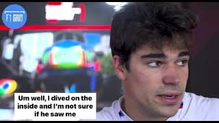 Lance Stroll Interview after Retiring In Baku [upl. by Naxela]