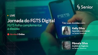 Webinar  FGTS folha complementar e dissídio [upl. by Lseil]