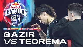 GAZIR vs TEOREMA  Octavos  Red Bull Batalla Internacional 2022 [upl. by Arianne]