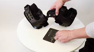 Using Range of Motion Inserts on OA Unloader Knee Brace by Brace Direct [upl. by Ennoryt]