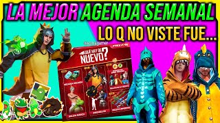 la MEJOR Nueva Agenda Semanal de Free Fire latam Emote Bandera a 9 diamantes Dino Ruleta dela suerte [upl. by Cicely]