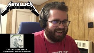 Metallica The Shortest Straw December 1987 Writing in Progress Reaction [upl. by Hannahc813]