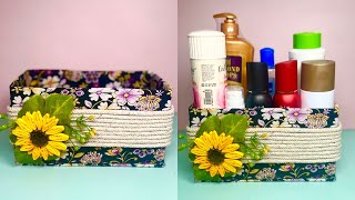 DIY Storage Box  DIY Storage Organiser  Craft Explosion [upl. by Freudberg]