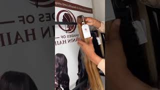 Hair Color Combination explorepage ombrehair rawhairextensions fyp [upl. by Rachael]