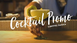 Cocktail Bar Promo Shoot Convivio Bar and Restaurant in Oaxaca Mexico  Sony A6300 [upl. by Eiclud]