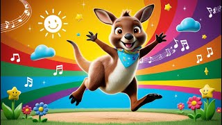 The Jumpy Kangaroo  Nursery Rhymes And Kids Songs  Fun Songs For Kids  kidssong Sweatbees1411 [upl. by Adnawyek]