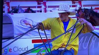 2024 Calgary stampederangeland Derby chuckwagon race [upl. by Franck]