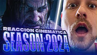 ¡REACCIÓN A LA NUEVA CINEMATICA DEL LOL  TEMPORADA 2024 🤯 [upl. by Wons]