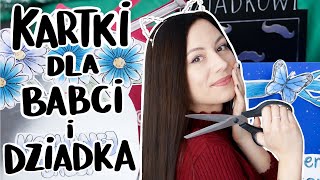 4 POMYSŁY na KARTKI z OKAZJI DNIA BABCI i DZIADKA  DIY [upl. by Catharine162]