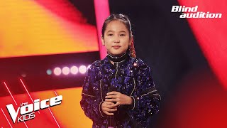 EnkhkhuslenA  quotMargaashiin Nar Luu Khamt Aylakh Uuquot  Blind Audition  Voice Kids Mongolia 2024 [upl. by Haem]