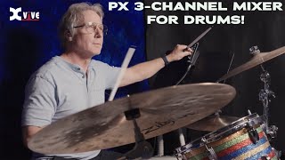 Xvive PX Portable 3Channel Personal Mixer for Drums [upl. by Karyl]