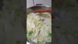 COOK CABBAGE SO FRESH FOR DINNER [upl. by Eillime]