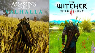 AC Valhalla vs The Witcher 3  Which Is Best [upl. by Einnal904]