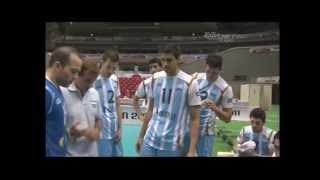 World Cup 20111202 Argentina  USA full match [upl. by Laekcim]