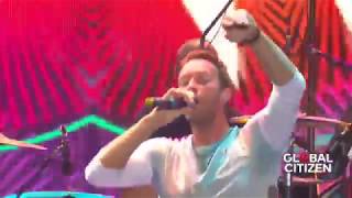 Coldplay Adventure of a Lifetime  Live at Global Citizen Festival Hamburg [upl. by Onyx580]