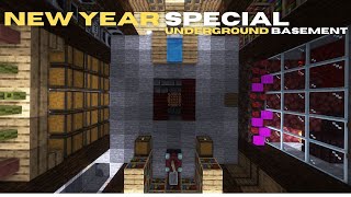 Minecraft Underground Base Tutorial How to Build minecraft minecraftbuild [upl. by Chyou]