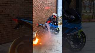 R7 Kafa Leylaa İgmertburukk motorcycle yamaha motovlog yamahar7 honda motorbike suziki [upl. by Gurl]