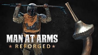 Gaffi Stick  Book of Boba Fett  MAN AT ARMS  REFORGED [upl. by Aneloaup]