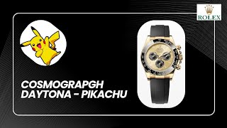 Unboxing the new reference 2023 Rolex Daytona Pikachu  126518LN [upl. by Sussi]