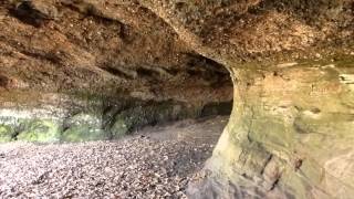 BACELLES  vidéo 1  une grotte remarquable à SaintQuirin 2014 [upl. by Hirasuna]