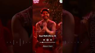 Aayi Nahi SonG 💜🧡❤️ FromStree2Movie  Rajkumar Rao Or Shardha Kapoor 😘stree 2 [upl. by Nelyak92]