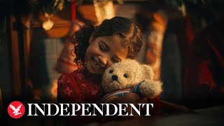 ‘A stuffed star is born’ Lidl Bear rises to fame in supermarket’s Christmas advert [upl. by Latonia]