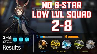 【明日方舟Arknights】28  Low LvlRarity Squad  Arknights Strategy [upl. by Alexandra]