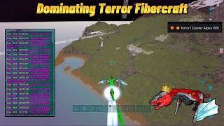 Dominating Arks Biggest Server  Terror Fibercraft [upl. by Asert324]