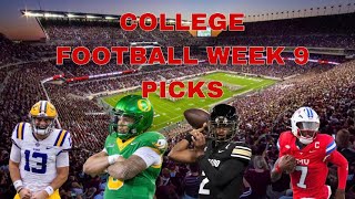 2024 College Football Week 9 Picks amp Predictions [upl. by Alika]