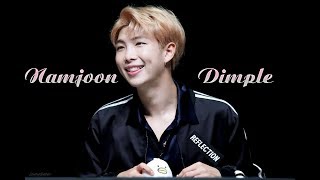 Namjoons Dimple Compilation [upl. by Eeralav]